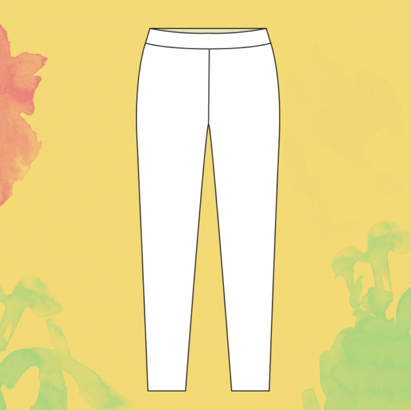 Schéma legging simplissime